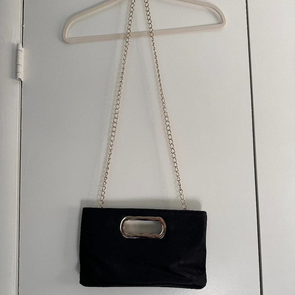 Charmning Charlies Black Gold clutch - Picture 2 of 13
